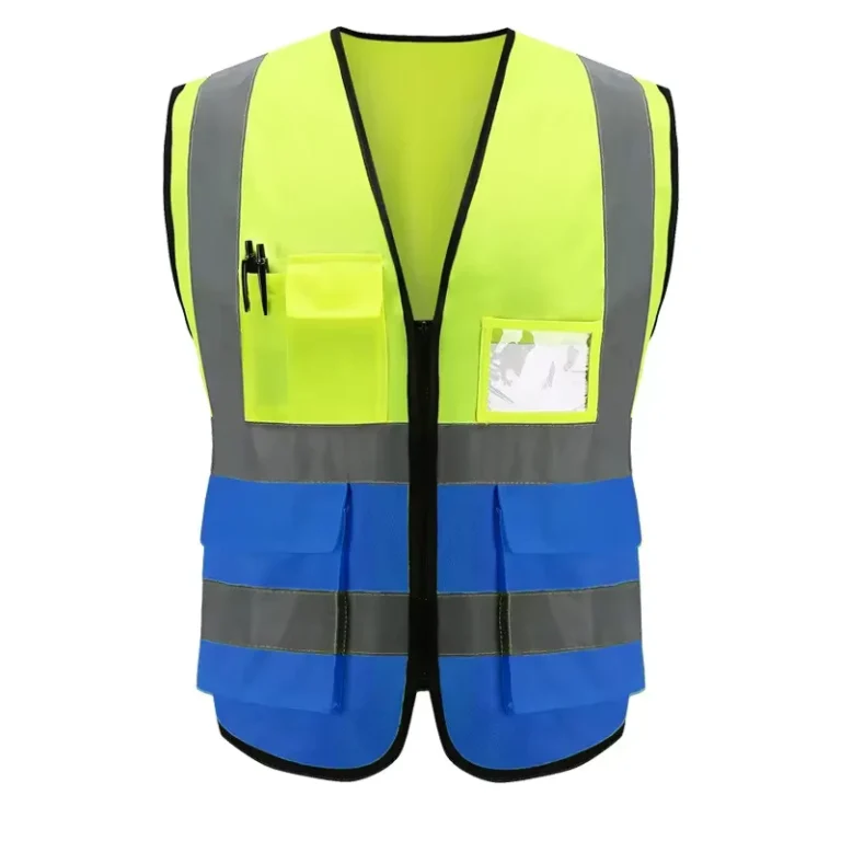 Hotsale-Custom-Logo-Multi-Pockets-Reflective-Vest-Security-Safety-High-Visibility-Vest-Roadway-Working-Safety-Clothing