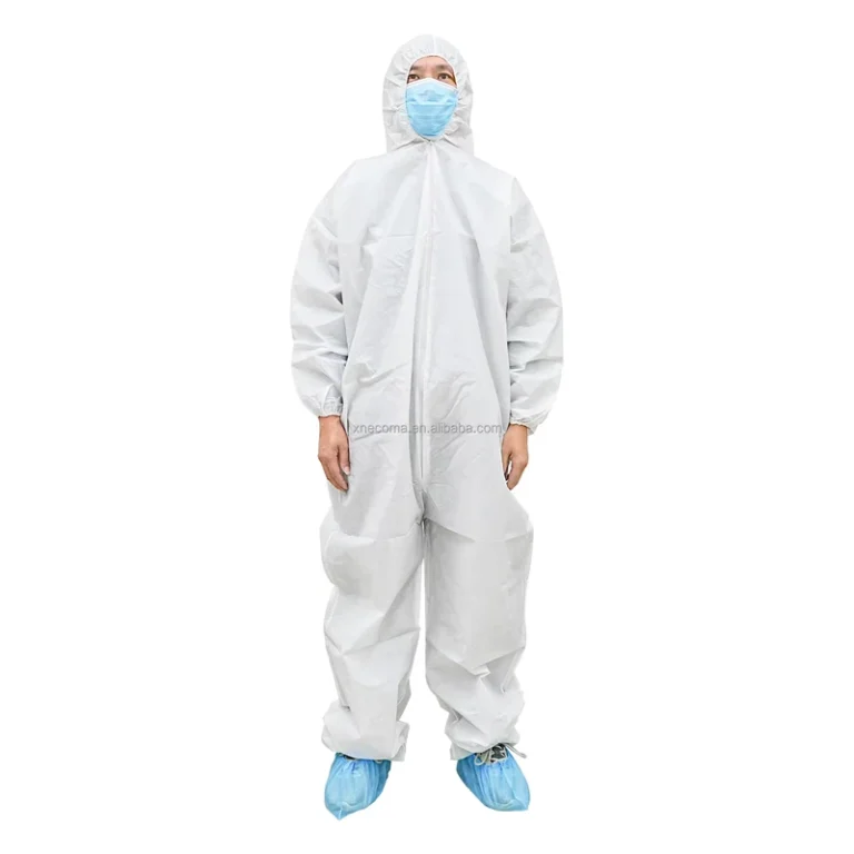 ISO-Certified-Disposable-Hooded-Coverall-Non-Sterile-Long-Sleeve-Elastic-Back-Adult-Protective-Suit-3XL-Size-Industrial-Use