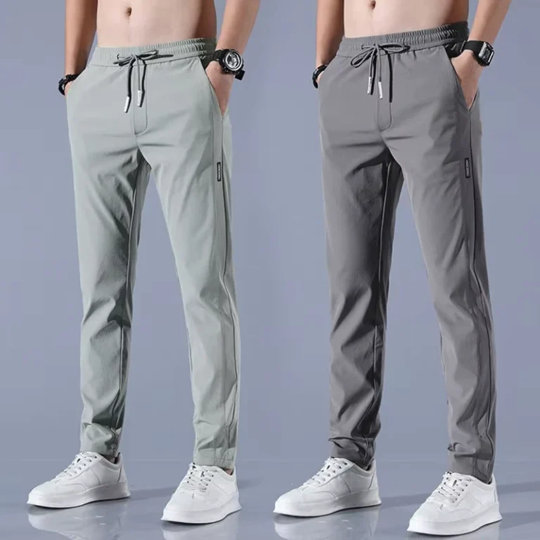 Ice-Silk-Elastic-Casual-Pants-for-Men-Summer-Thin-Loose-Straight-Breathable-Sweatpants