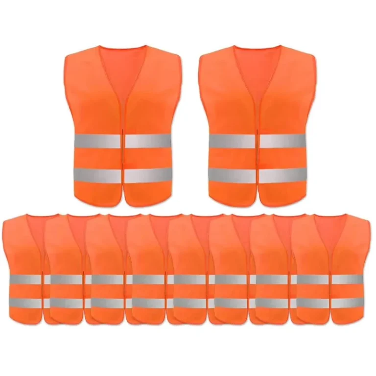 In-Stock-2XL-High-Vis-Chaleco-De-Seguridad-Polyester-Orange-Motorcycle-Safety-Clothing-Reflector-Vest-100gsm-with-logo