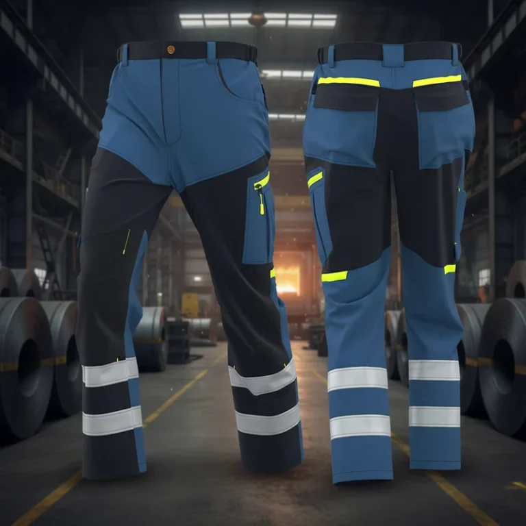 In-Stock-Steelworks-Pants-Rip-Stop-Safety-Work-Trousers-with-Hi-Vis-Reflective-Taps-Tear-Resistant-Workwear-Pants