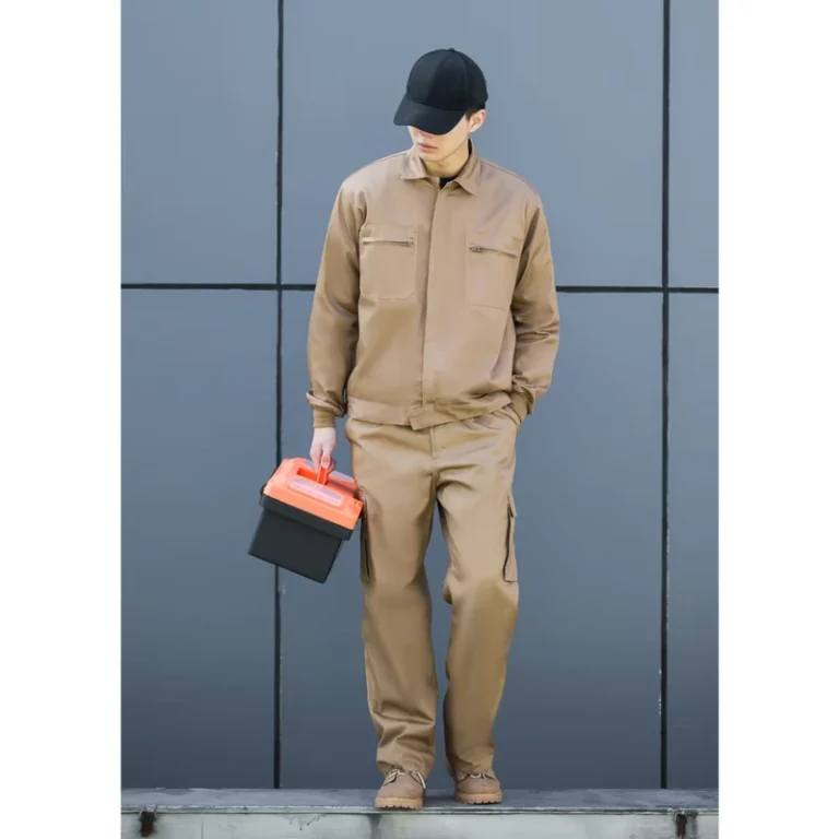 In-stock-Factory-Inventory-Overall-Breathable-Lightweight-Comfortable-Polyester-Work-Suits-Set-For-Unisex