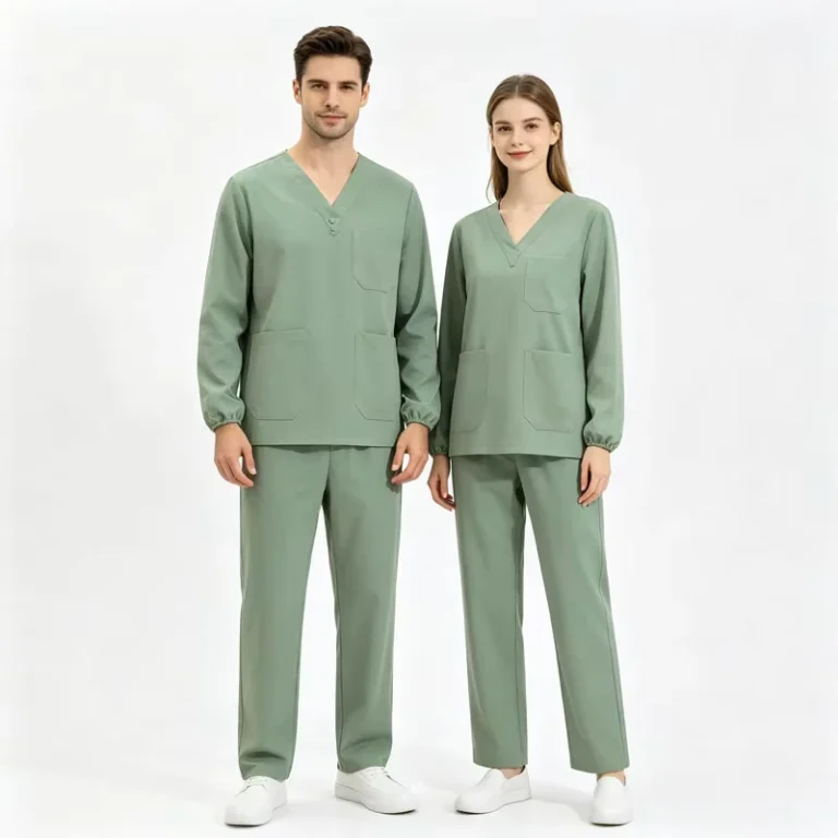 In-the-Factory-Will-Supply-Cartoon-Patterned-Polyester-Cotton-Customizable-Nurse-Uniforms-Medical-Work-Uniforms