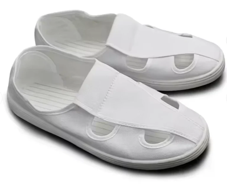 Industrial-Anti-Static-Canvas-Safety-Shoes-ESD-Grounding-Non-Slip-White-Black