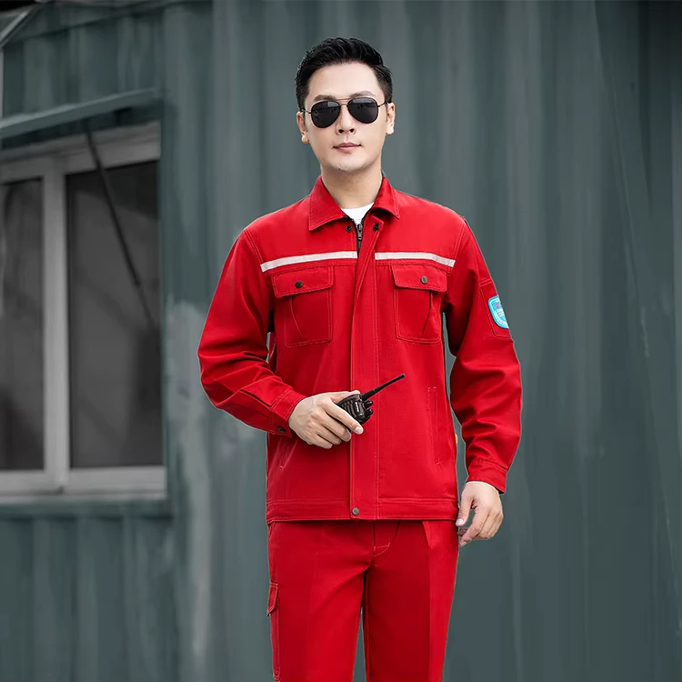 Industrial Chemical Resistant Safety Work Uniform with Anti-Acid Alkali Protection for Mining and Coal Work