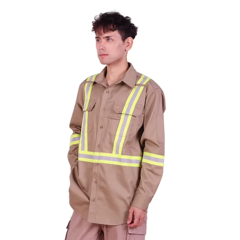 Industrial-Electric-Fire-Resistant-Reflective-Long-Sleeves-Shirts-Safety-Cotton-Work-Wear-Mechanic-Shirt