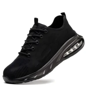 Industrial Footwear Protective Shoes Work Safety Shoes Breathable Woven Low Cut Shoes Lightweight Unisex Use