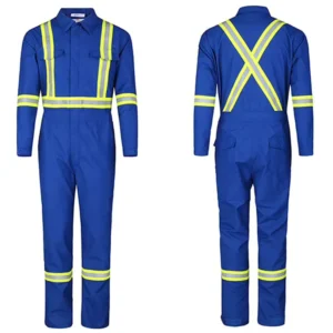 Industrial Mens Uniform Workwear Clothing Antistatic Fr Flame Resistant Reflective Safety Clothes Work Wear Coverall Suit