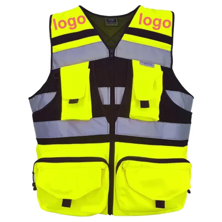 Industrial-Reflector-Safety-Reflective-Reflex-Vest-3m-Custom-Hi-Vis-Clothing-with-Multi-Pockets-Waterproof-Fluorescent-Jacket