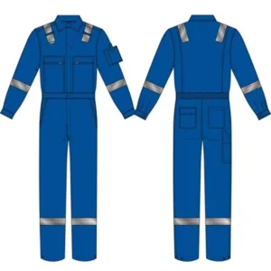 Industrial Safety Clothing EN 11611 Flame Retardant Workwear Breathable Fire Resistant Clothing for Spring and Summer
