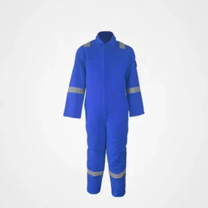 Industrial Work Coverall with Flame Retardant and Anti-static Functions for Oil and Gas Company