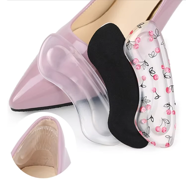 Insert-Heels-Silicon-Pads-High-Protector-Woman-Shoe-Pad-Heel-Design-Foot-Gel-Forefoot-Anti-slip-Cushion-Shoe-Grips