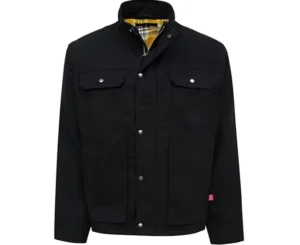 Insulated Fire Retardant Winter Jacket FRC Arc Rated CAT 4 Water&Oil Resistant Flame Resistant Duck FR Clothing Jackets