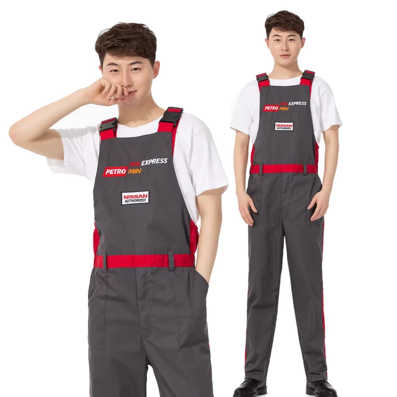 Insulated Industrial Unisex Bib Cargo Welding Pants