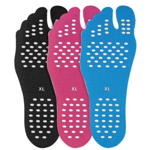Invisible Adhesive Foot Pads for Barefoot Walking