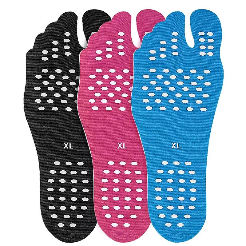 Invisible Adhesive Foot Pads for Barefoot Walking