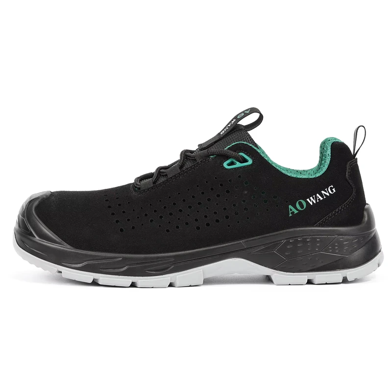 JIANKUN AW-16 Special Industrial Breathable Steel Toe Shoes Four Seasons Style Anti-Impact Protective Safety Shoes