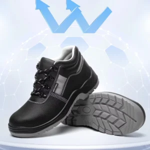 JIANKUN JK-6110C Steel Toe Safety Work Shoes Low-Cost Construction Site Shoes for Men & Women’s Workshops