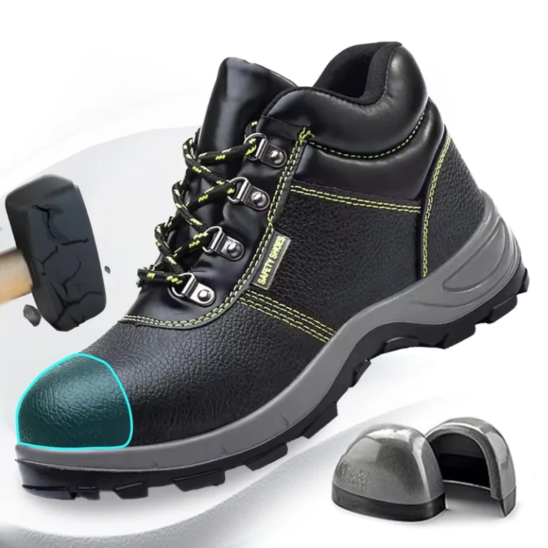 JIANKUN-JK-8168-High-Cut-Work-Safety-Shoes-Puncture-and-Anti-Cut-Labor-Protection-with-Iron-Toe-Iron-Plate-Good-Price