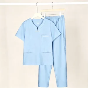 JYN Custom Coat Woman Surgical Doctors Hospital Suit Men Clothes Women Nursing Sets Uniforms Medical Scrubs