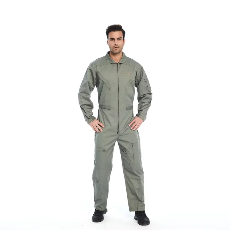 Jumpsuit-Pilot-Wear-Training-Clothing-Fire-Proof-Coverall-Uniforms-Tactical-Flight-Suit