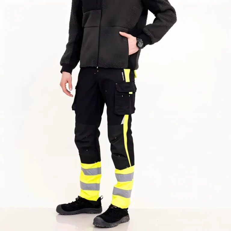 KT0918-Breathable-Cargo-Work-Pants-Mens-Polyester-Cotton-Black-Work-Pants-With-Reflective-Strips