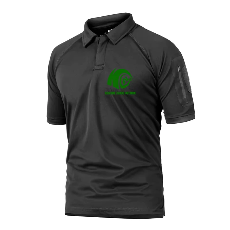 Kango Olive Green Camouflage Short Shirt Tactical Polo t Shirt