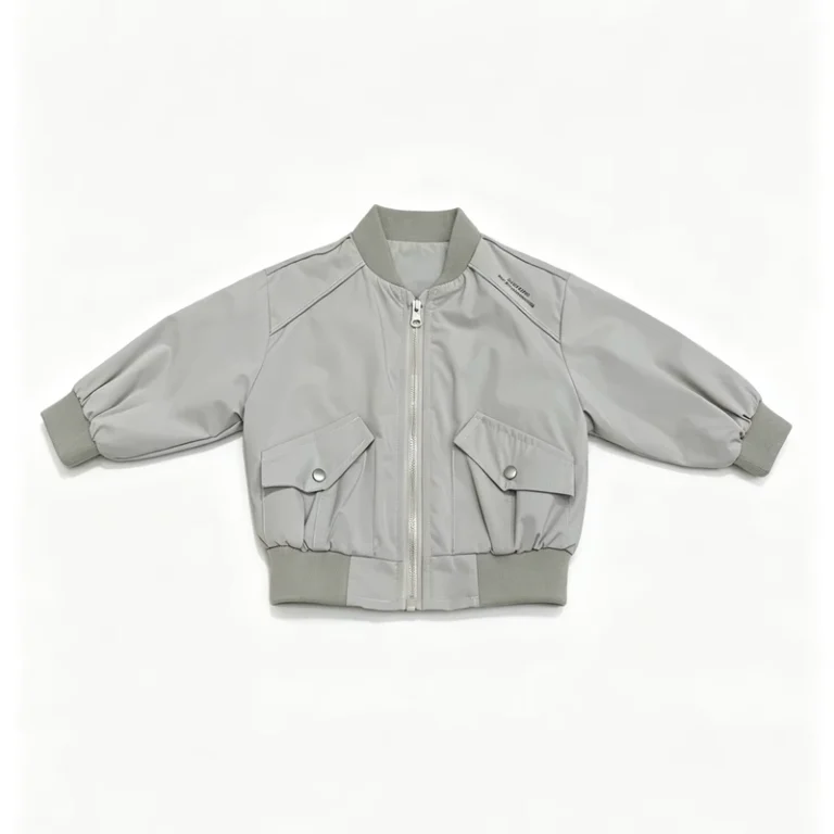 Kids-Boy-Girl-Autumn-Blazer-Bomber-Jacket-Turn-down-Collar-Zipper-Pocket-Outerwear-Children-Clothing-OEM