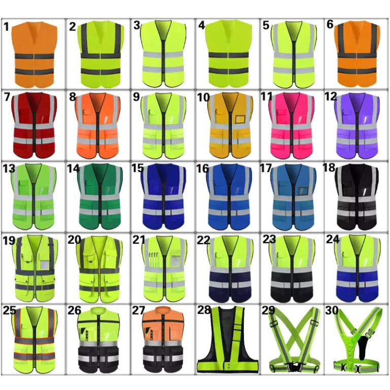 Kids-High-Visibility-Reflective-Safety-Vest-Zip-Pockets