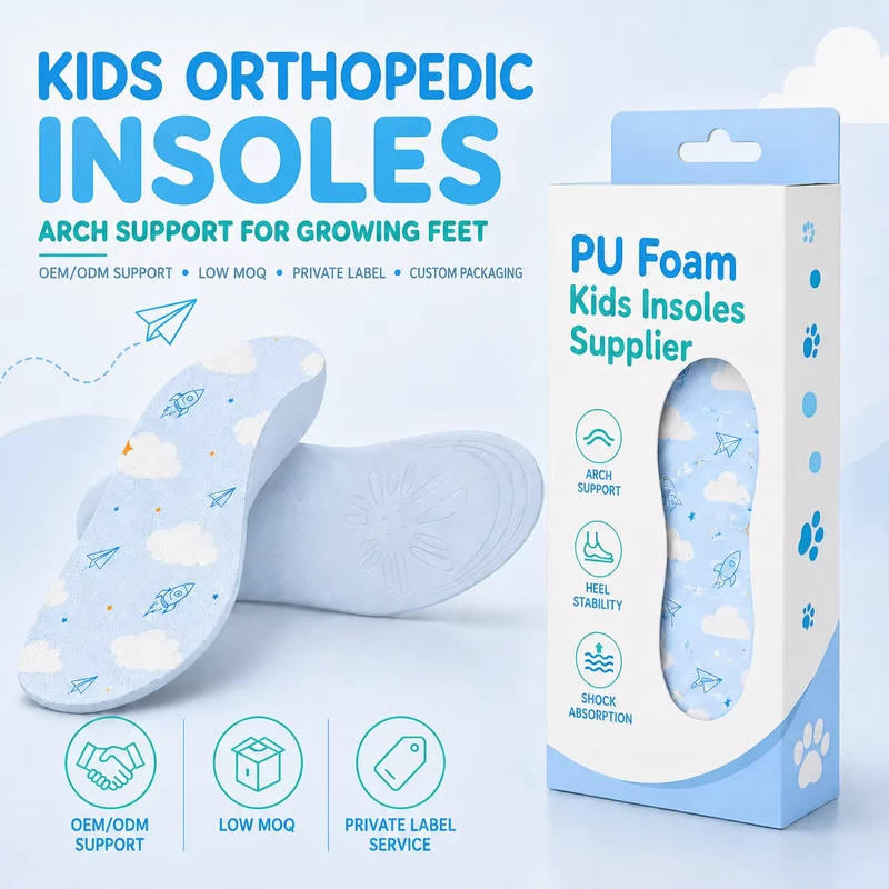 Kids' Orthopedic Walking Shoes With Arch Support Insole
