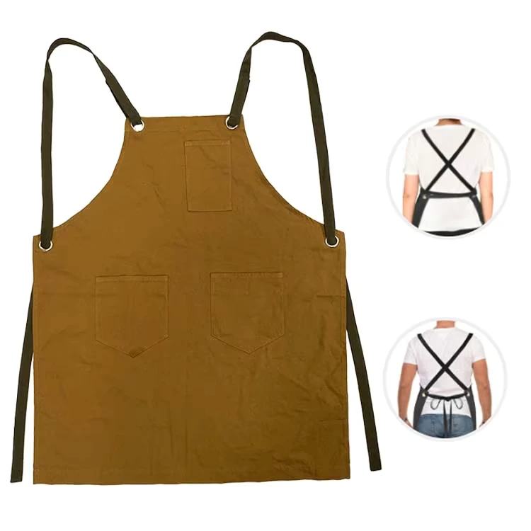 Kitchen-Aprons-Nail-Salon-Restaurant-Bar-Uniforms-Apron-Customized-Factory-Price-Apron