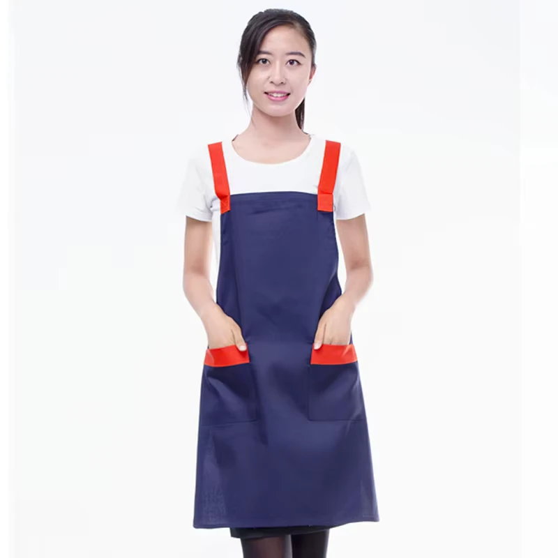 Kitchen Custom Printed Logo Manicurist Beautician Hair Stylist Restaurant Cafe Server Apron