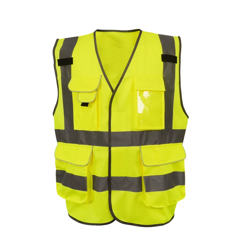 LX640 Hi Vis Polyester Safety Vest with Waterproof Pockets