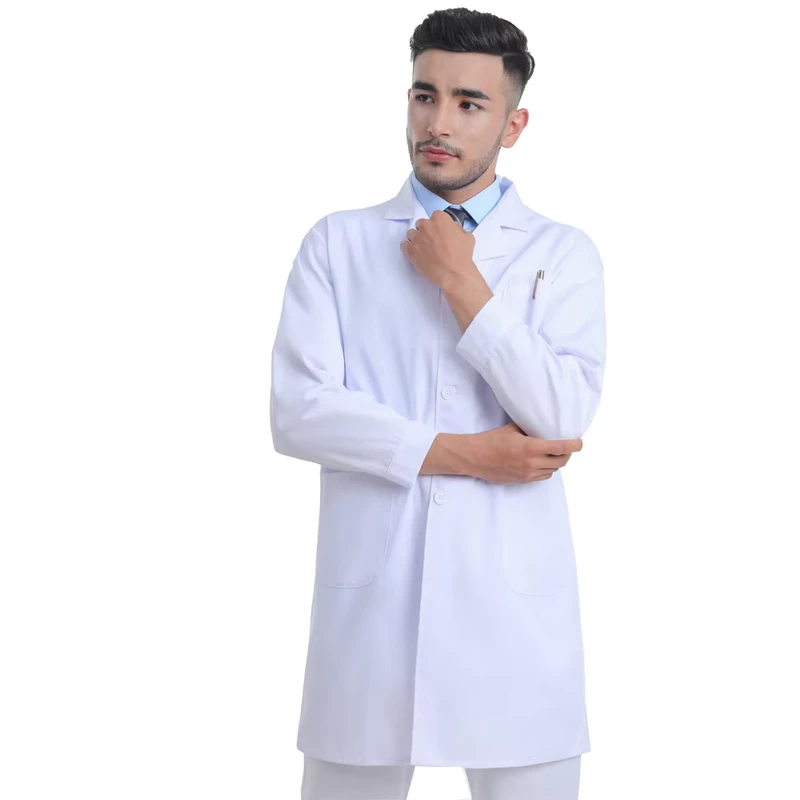 Lab Coat Doctor Medical Uniform for Doctors Pharmacists & Students