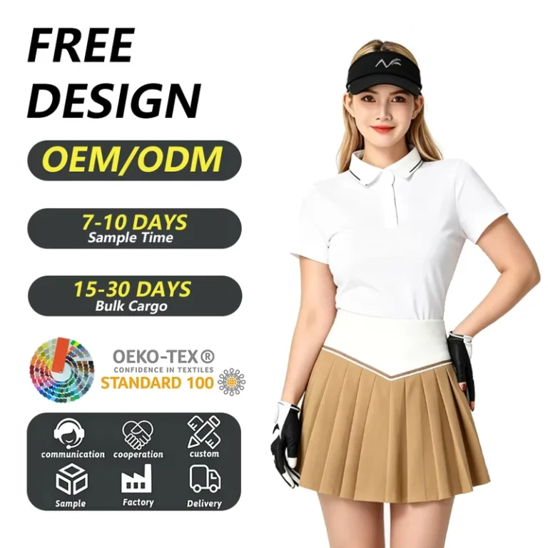 Ladies-Minimalist-Golf-Polo-Shirt-Short-Sleeve-Thin-Contrast-Trim-Lightweight-Anti-Odor-Sport-Top-for-Golfers