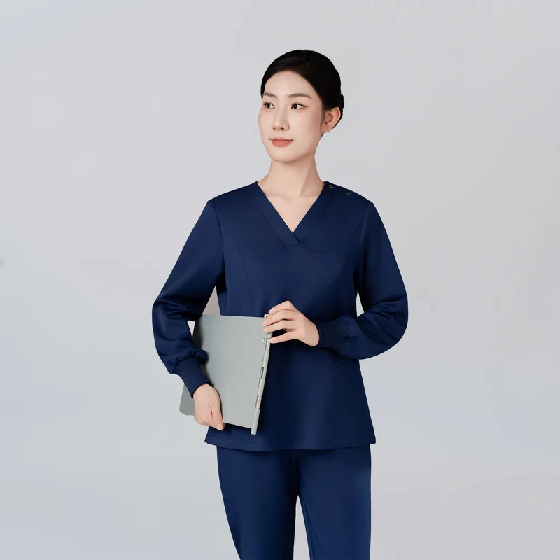 Ladies Women Medical Scrub Uniform Shirt And Pant For Doctors And Nurses Hospital Uniforms In Elegant Cuts And Various Designs