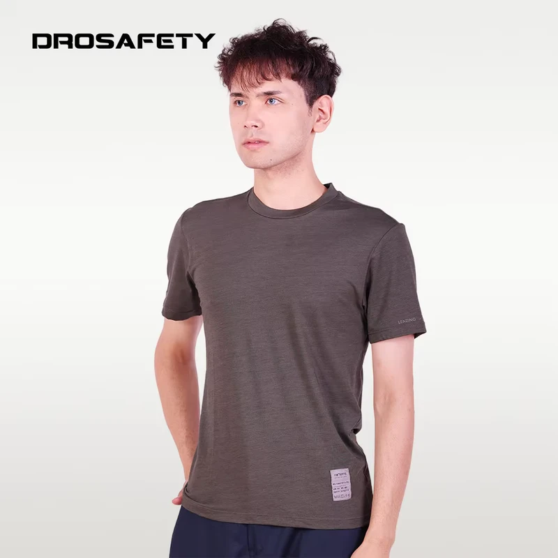 Latest Design Oil Gas Mining Fireproof Modal Aramid Stretch Work T Shirt
