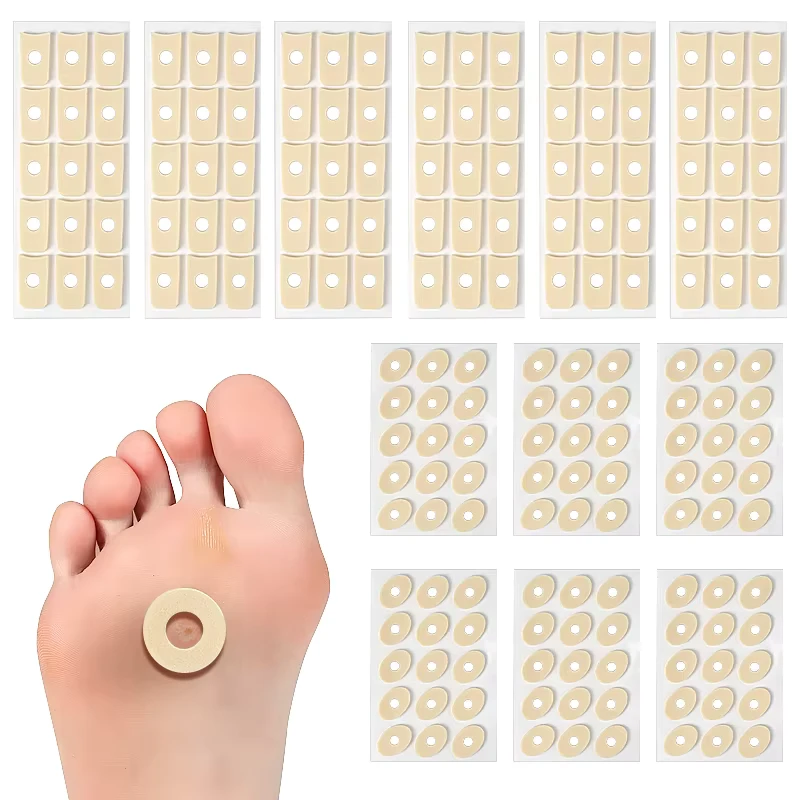 Latex Foam Corn Pads Callus Cushions Anti Friction Foot Care Stickers Pressure Spot Guard Shoe Rubbing Protection Daily Walking