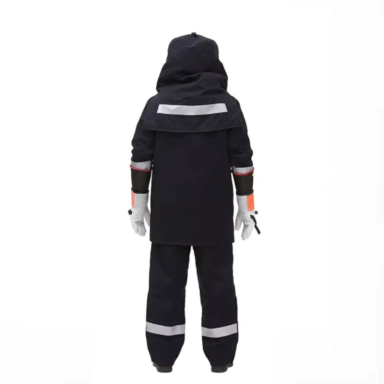 Level-4-Anti-static-Work-Outfit-High-Quality-43-Cal-Arc-Suit-with-Hood-Gloves
