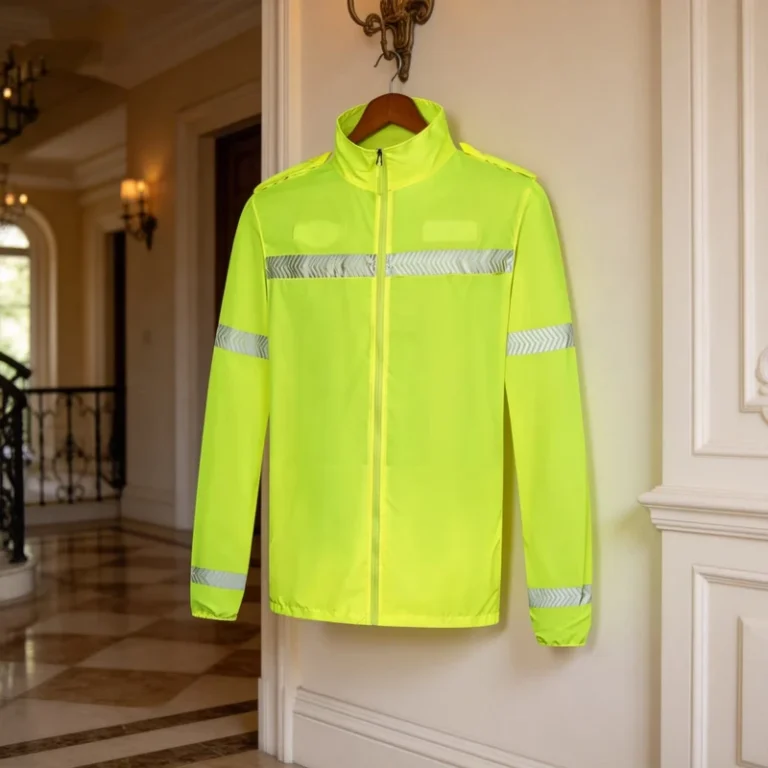 Light-Weight-High-Visibility-Workwear-Breathable-Outdoor-Sun-resistant-Reflective-Safety-Clothing-Jacket