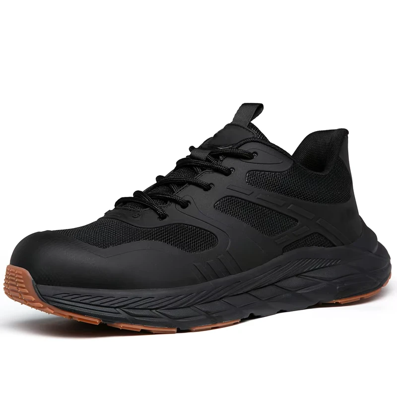 Lightweight Abrasion-Resistant Breathable Custom Safety Shoes Safety-Toe Boots