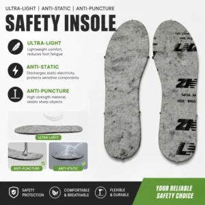 Lightweight Anti-Static Anti-Puncture HPPE Protective Insoles for Work Shoes
