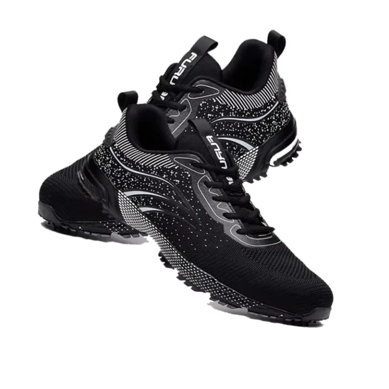 Lightweight-Breathable-Knit-PVC-Upper-Steel-Toe-Safety-Shoes-Rubber-Outsole-Anti-Static