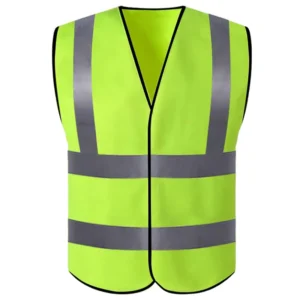 Lightweight Breathable Polyester Hi Vis Road Safety Vest