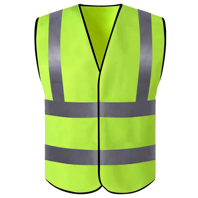 Lightweight Breathable Polyester Hi Vis Road Safety Vest