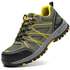 Lightweight European Standard Steel Toe Safety Shoes Industrial Work Boots Carbon Fiber Composite Shell