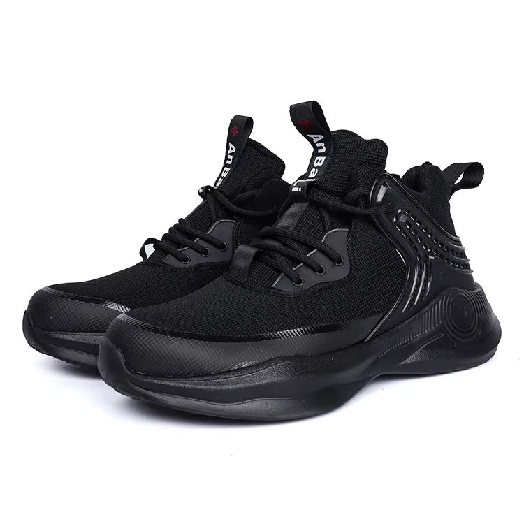 Lightweight Flying Knit Safety Sneakers CE Approved BK Lining Sweat Absorbing Rubber Sole Industrial Work Shoes