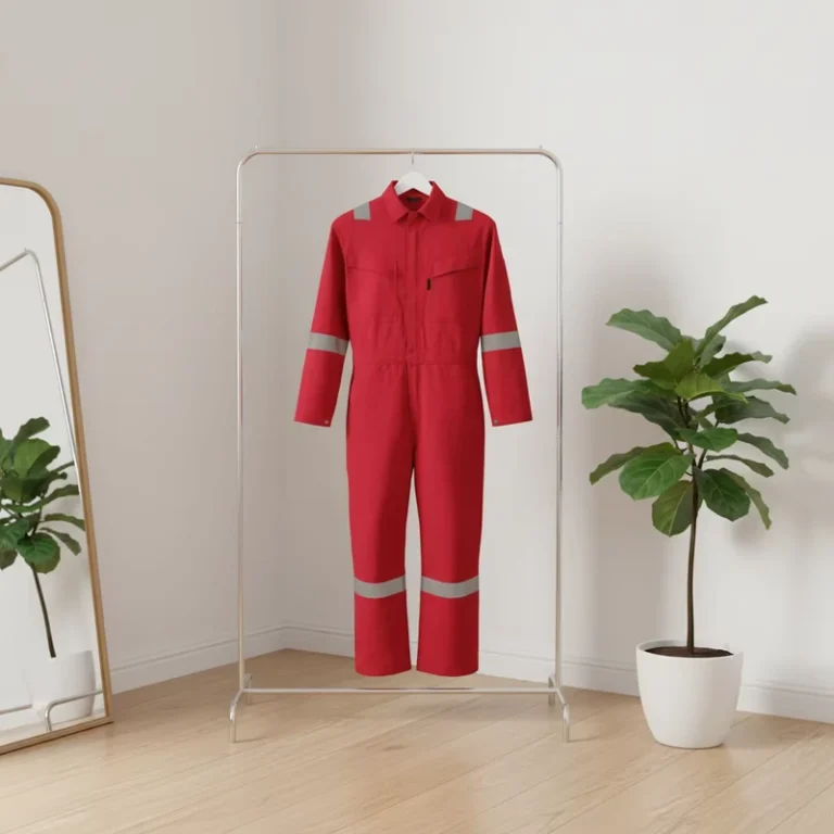 Lightweight-NFPA-2112-Red-Working-Safety-FR-Coverall-Oeko-Tex-Certified-Windproof-Breathable-2
