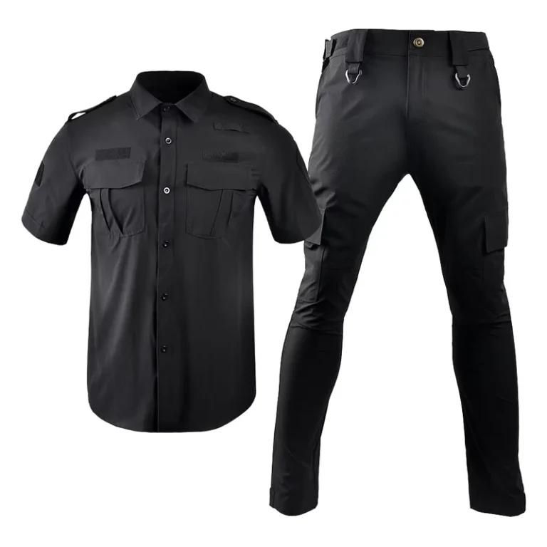 Lightweight-Security-Guard-Uniform-Polyester-Quick-Drying-Unisex-Summer-Uniform