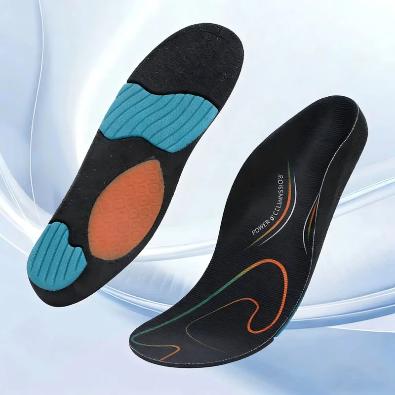 Lightweight Two-Color Foot Beds for Casual Sneakers Hiking Outdoor Sports Breathable Insoles